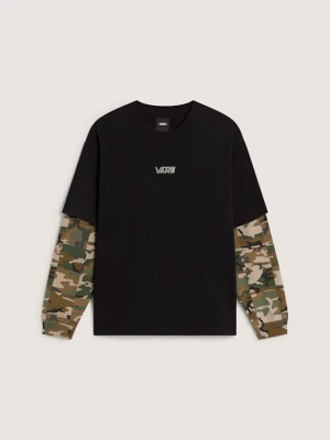 Vans - Easy Living LS Black, male, Czarny