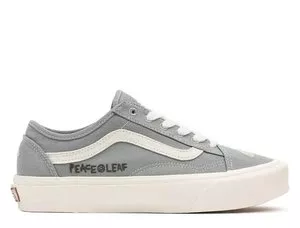"Vans Eco Theory Old Skool Tapered Damskie Szare (VN0A54F4AST)"