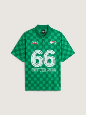 Vans - Hat Trick Soccer Jersey, male, Zielony, Size: