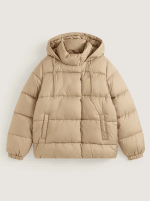 Vans - Hillgate Regular Length Puffer Incense, female, Beżowy
