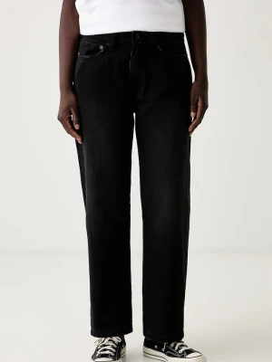 Vans jeansy straight damskie czarny