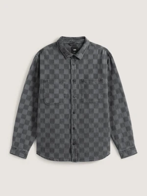 Vans - Koszula Hastings Checkerboard, male, Czarny, Size: