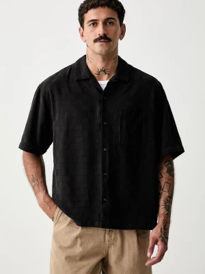 Vans koszula męska z lyocellu czarny