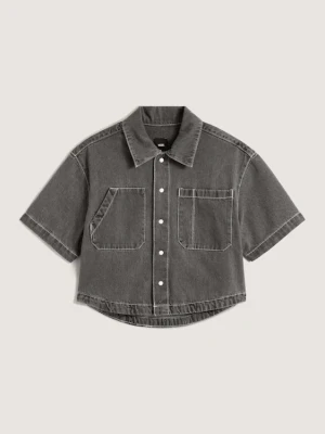 Vans - Koszula Natalie Denim Button Up, female, Szary, Size: