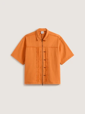 Vans - Koszula Otw By Vans Double Edge, male, Pomarańczowy, Size: