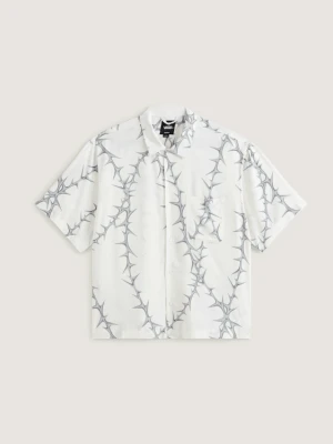 Vans - Koszula Van Doren Camp Printed, male, Biały, Size: