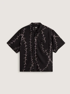 Vans - Koszula Van Doren Camp Printed, male, Czarny, Size: