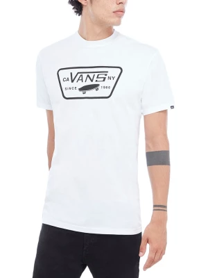 Vans Koszulka "Full Patch" w kolorze białym rozmiar: XS