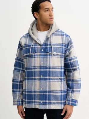 Vans kurtka bawełniana kolor niebieski zimowa VN000P7VF0R1