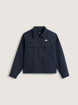 Vans - Kurtka dziecięca Mcavoy Zip Station (8-14 lat)unisex, Niebieski, Size: