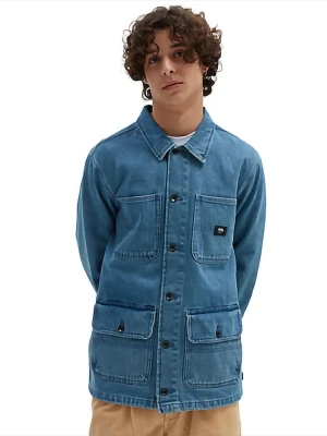 Vans Kurtka dżinsowa w kolorze niebieskim rozmiar: S