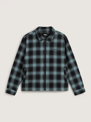 Vans - Kurtka koszulowa Crestmont Plaid, male, Niebieski, Size:
