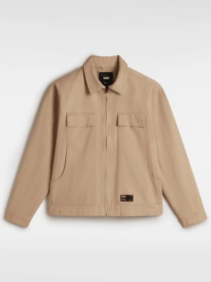 Vans - Kurtka McAvoy Zip Station, male, Beżowy, Size: