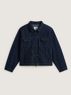 Vans - Kurtka OTW Denim Trucker, Człowiek, Niebieski