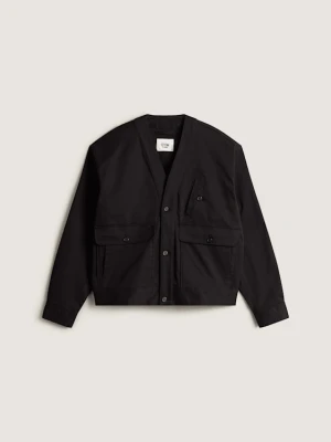 Vans - Kurtka Otw Haori Station, male, Czarny, Size: