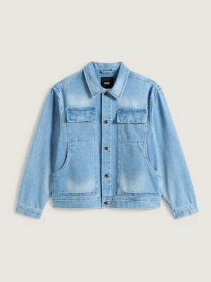 Vans - Kurtka Premium Mcavoy Trucker, male, Niebieski, Size: