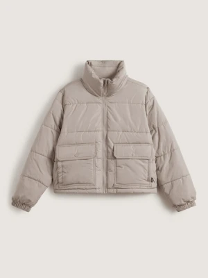 Vans - Kurtka puchowa Aubrey Primaloft, female, Beżowy, Size: