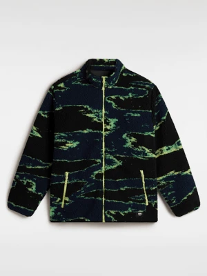 Vans - Kurtka Slip Stream Full Zip Sherpa, male, Czarny, Size: