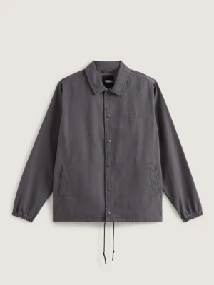 Vans - Kurtka Torrey Pigment Canvas Coaches, male, Szary, Size: