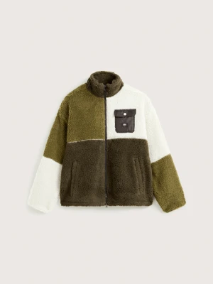 Zdjęcie produktu Vans - Kurtka Wren Colourblock Pile Fleece, female, Beżowy, Size: