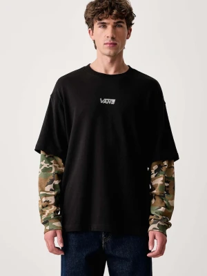 Vans longsleeve męski bawełniany czarny