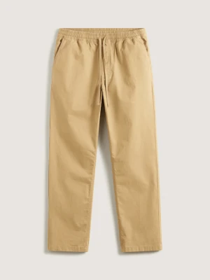 Vans - Luźne spodnie Range Elastic, male, Beżowy, Size: