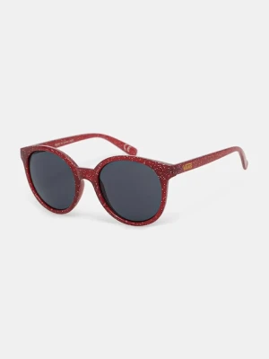Vans okulary przeciwsłoneczne kolor bordowy VN000HEEBRD1