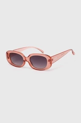 Vans okulary przeciwsłoneczne kolor różowy VN000HEGD471