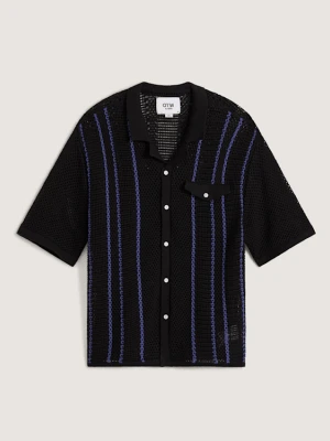 Vans - OTW Cabana SS Top Black, male, Czarny, Size: