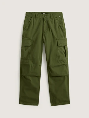 Vans - Para Baggy Cargo Pant Green Balsam, male, Zielony