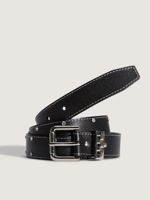 Vans - Pasek z kryształkami Premium, male, Czarny, Size: