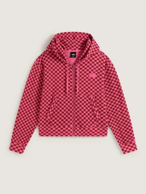 Vans - Bluza Pierce Shrunken Full Zip, female, Różowy