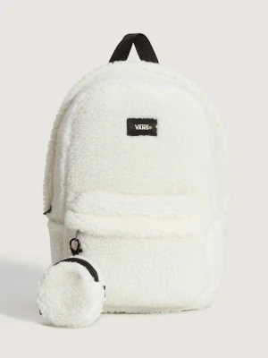 Vans - Pile Plecak Old Skool Miniunisex, Biały, Size: