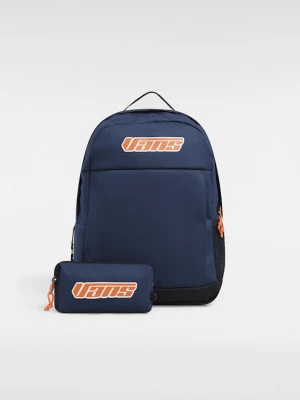 Vans - Plecak dziecięcy Vans Skoolunisex, Niebieski, Size: