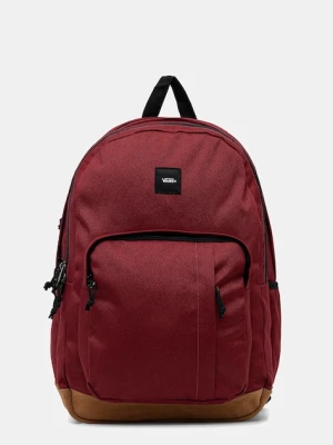 Vans plecak kolor bordowy duży gładki VN000HRHBRD1