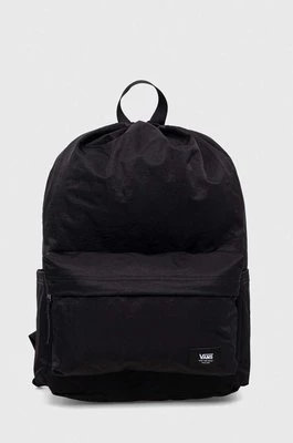Vans plecak kolor czarny duży gładki