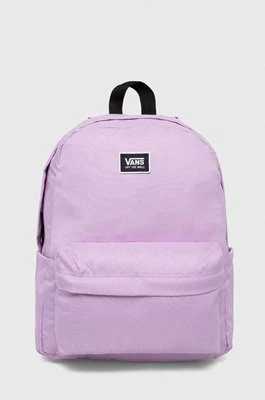Vans plecak kolor fioletowy duży z aplikacją
