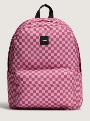 Vans - Plecak Old Skool Checkunisex, Różowy, Size: