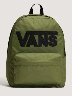 Vans - Plecak Old Skool Drop Vunisex, Zielony, Size: Jeden Rozmiar