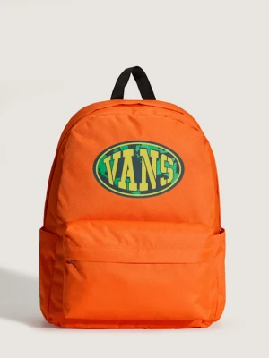 Vans - Plecak Old Skool, male, Pomarańczowy, Size: