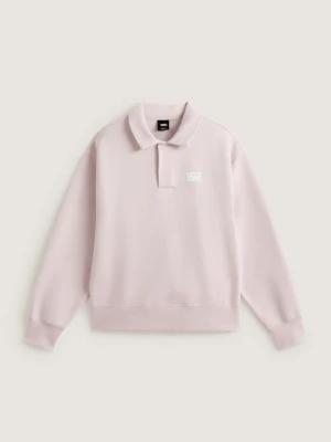 Vans - Polar Polo Pullover, male, Fioletowy