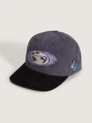 Zdjęcie produktu Vans - Premium Pixel Globe Snapback Hat Steel Shadow, male, Szary