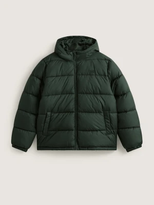 Vans - Puchowa kurtka Hillgate Hooded, male, Zielony