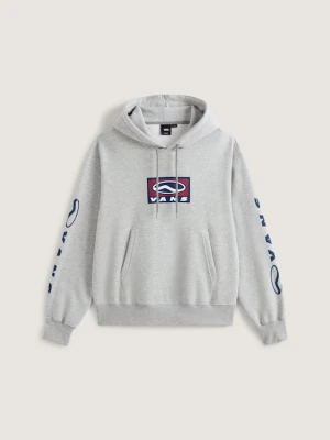 Vans - SideStripe Sportswear Pullover Cement Heather, male, Szary, Size:
