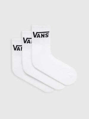 Vans skarpetki 3-pack męskie kolor biały