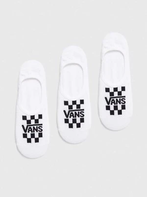 Vans skarpetki 3-pack męskie kolor biały