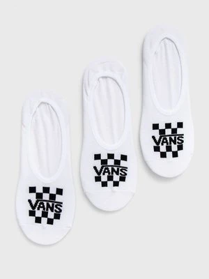 Vans skarpetki (3-pack) męskie kolor biały VN0A7S9AWHT1-WHITE