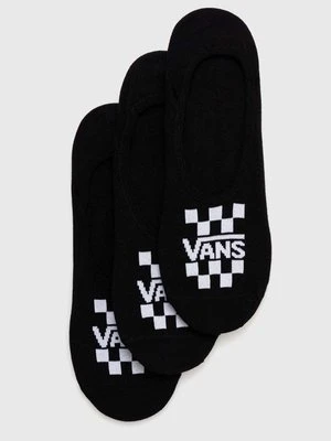 Vans skarpetki 3-pack męskie kolor czarny