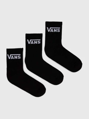 Vans skarpetki 3-pack męskie kolor czarny