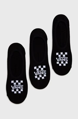 Vans skarpetki (3-pack) męskie kolor czarny VN0A7S9BBLK1-BLACK